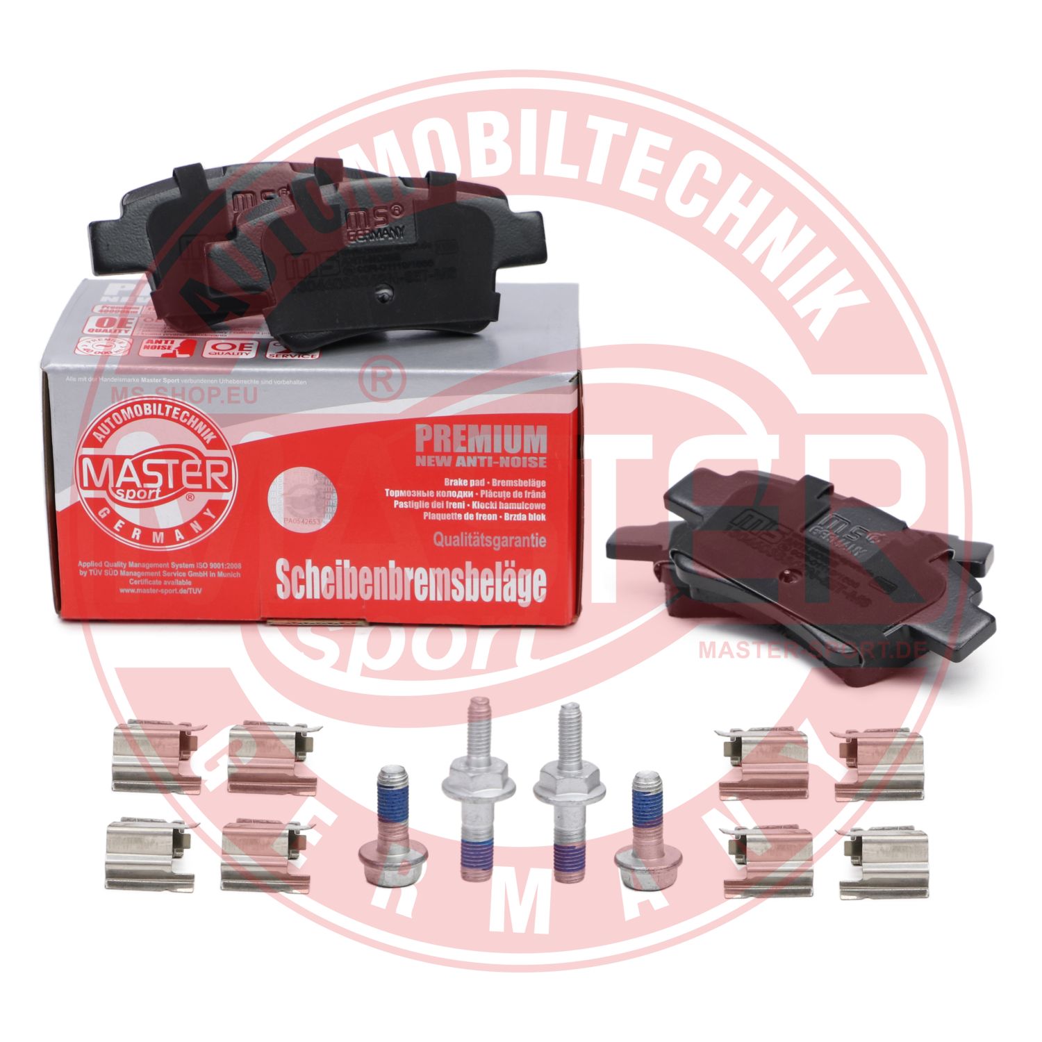 Placute frana MASTERSPORT GERMANY 13046038362N-SET-MS